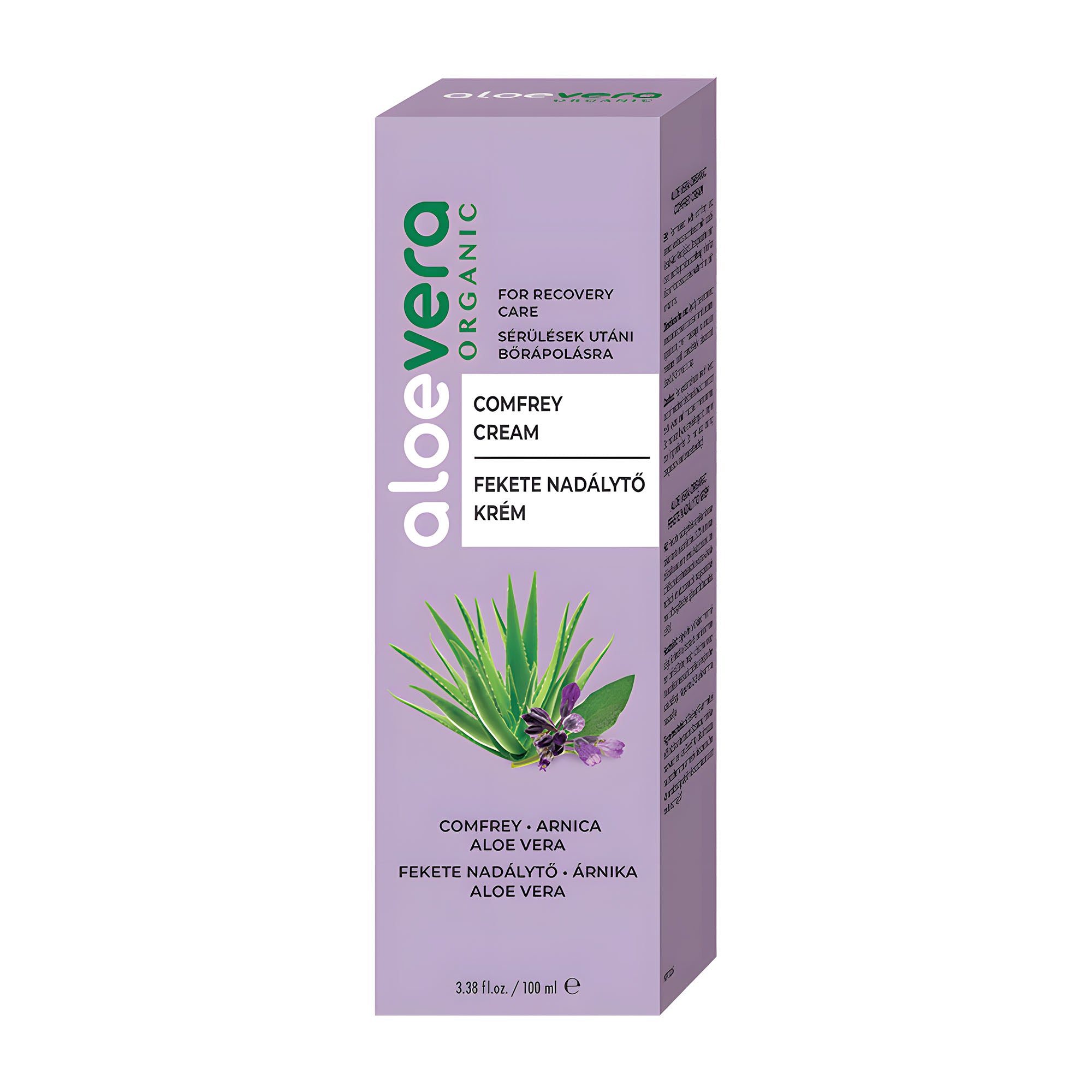 aloevera ORGANIC Comfrey cream, 100 mL – Peppery Spot
