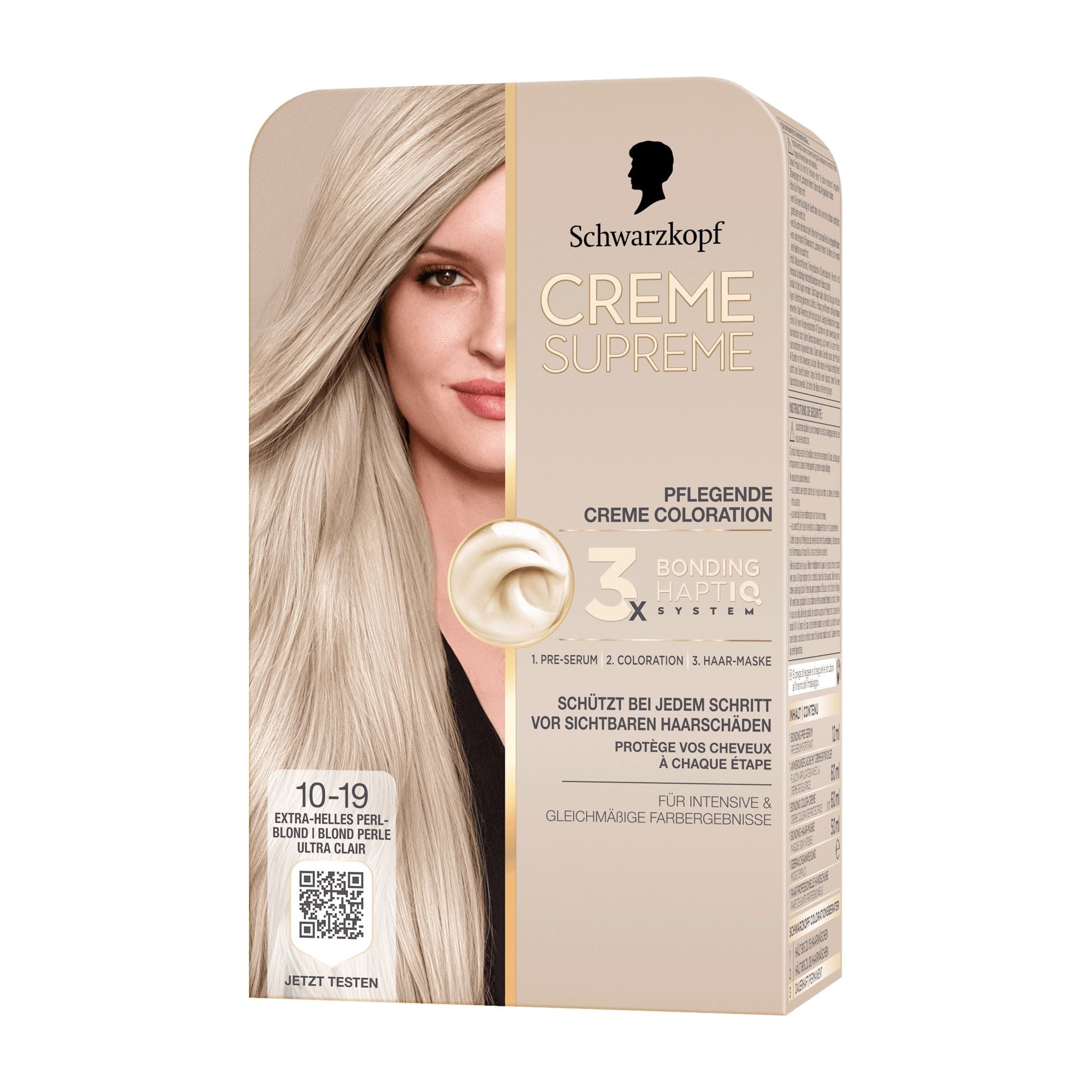 Schwarzkopf CREME SUPREME 10-19 extra light pearl blonde – Peppery