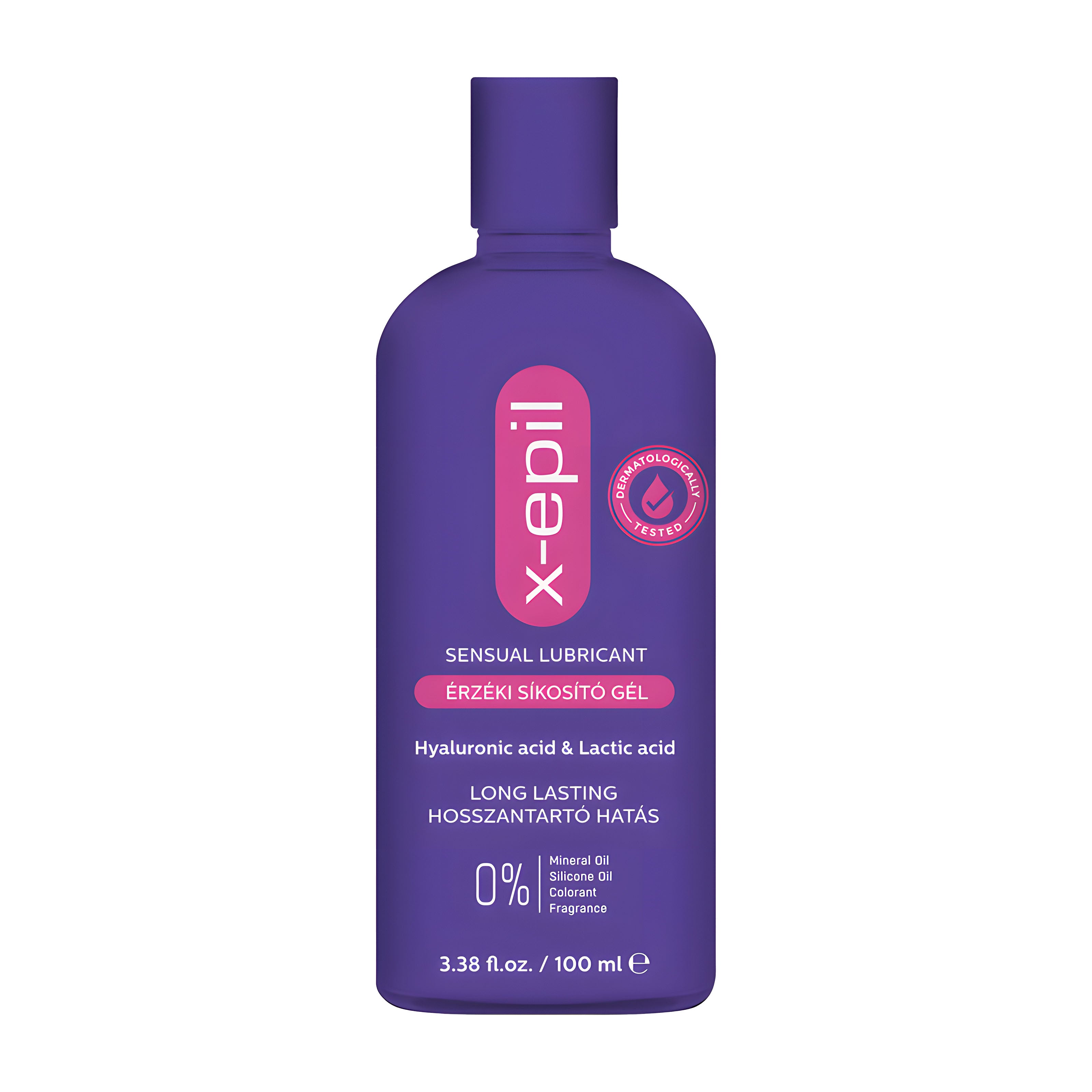 X-Epil Sensual Long Lasting Lubricant Gel, 100 mL Peppery Spot X-Epil Sensual Long Lasting Lubricant Gel, 100 mL Peppery Spot