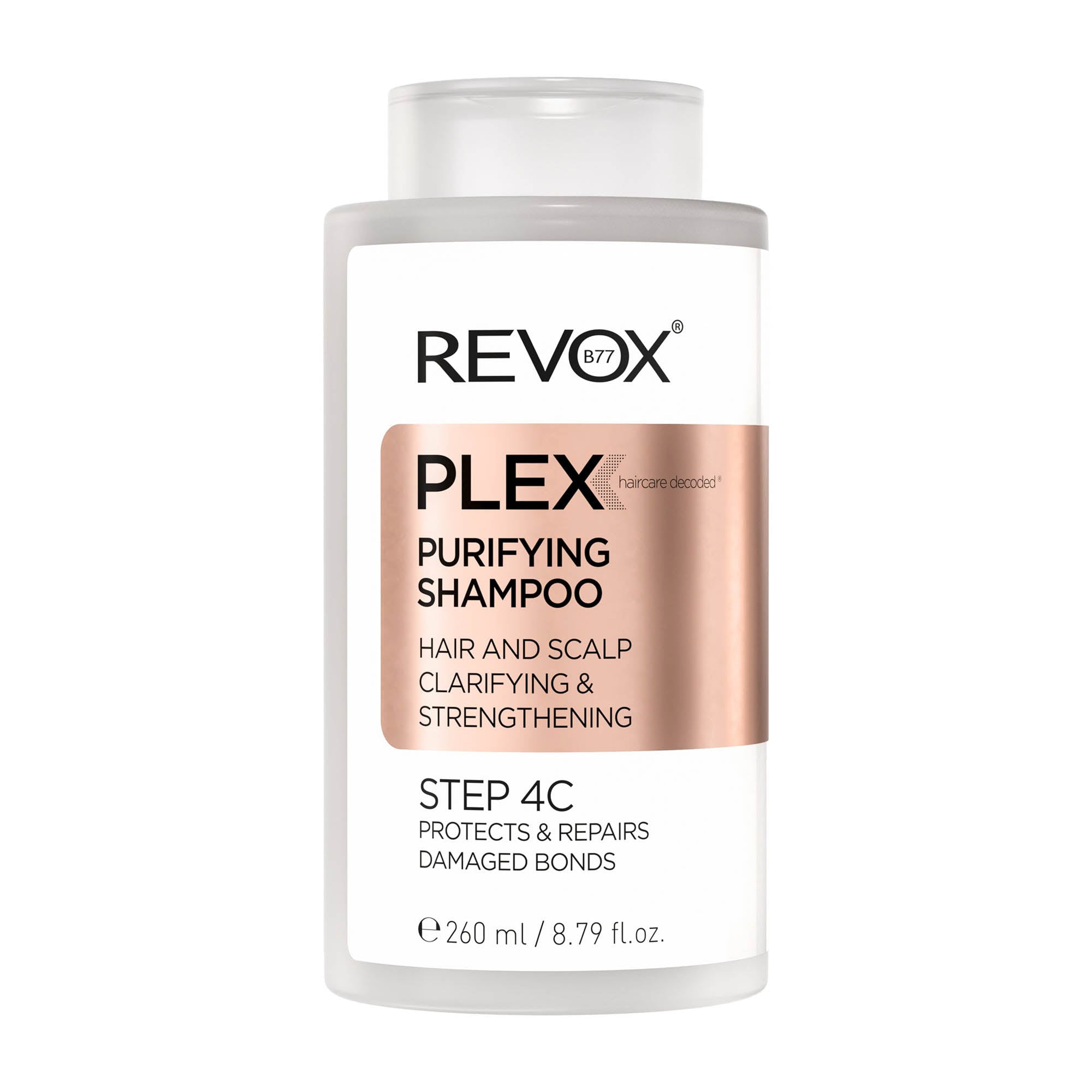 Revox B77 Plex Purifying shampoo, 260 mL Peppery Spot Revox B77 Plex Purifying shampoo, 260 mL Peppery Spot