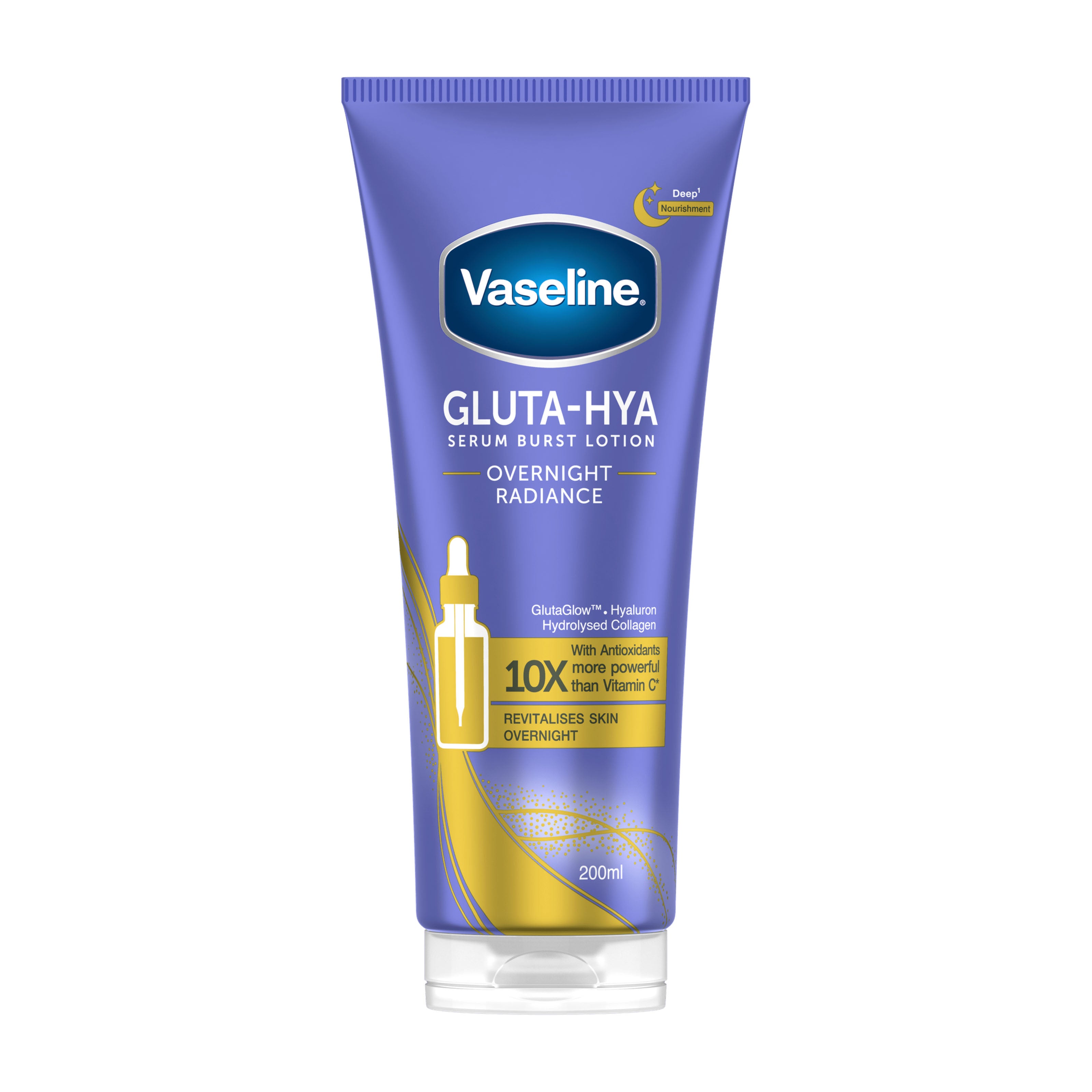 Vaseline Serum Burst Lotion GLUTA-HYA Overnight Radiance, 200 mL – Peppery Spot Vaseline Serum Burst Lotion GLUTA-HYA Overnight Radiance, 200 mL – Peppery Spot