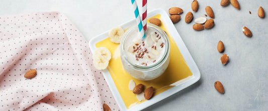 Almond flaxseed smoothie