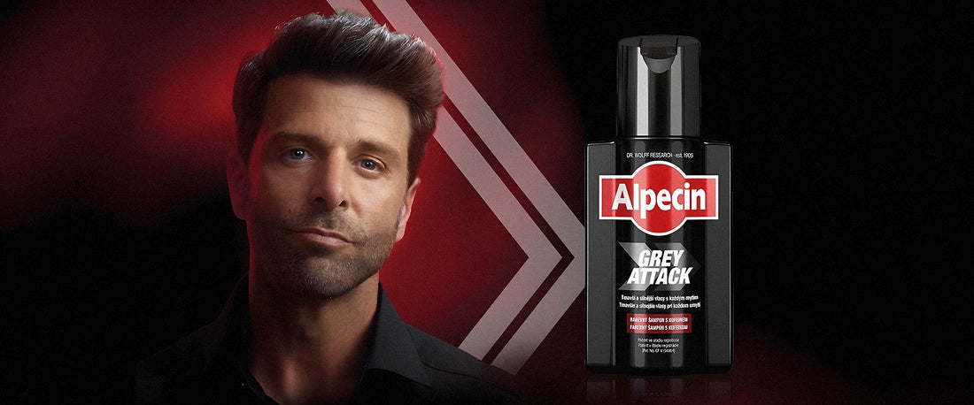 Try Alpecin Grey Attack shampoo