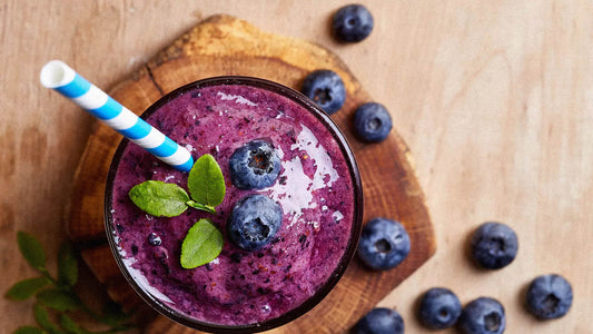 Chia Berry Protein Smoothie