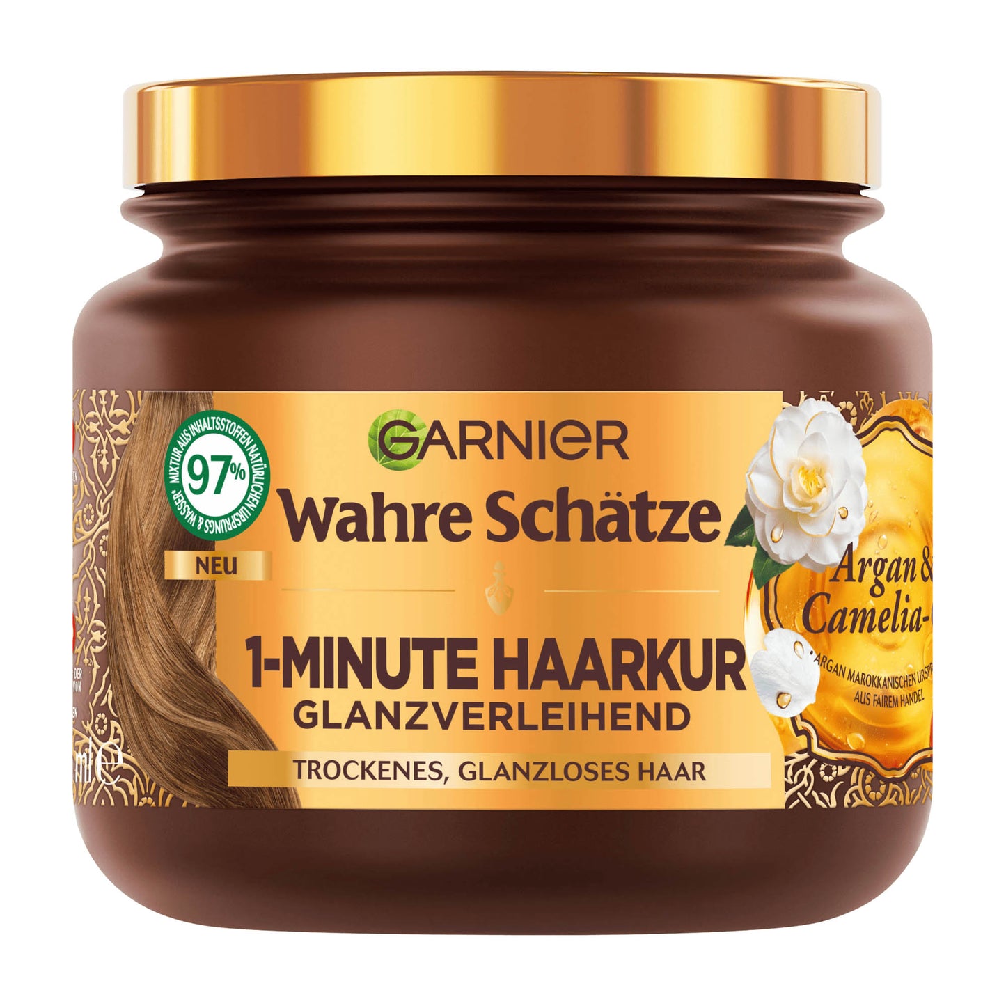 Garnier Wahre Schatze Argan & Camellia oil 1 minute treatment, 340 mL