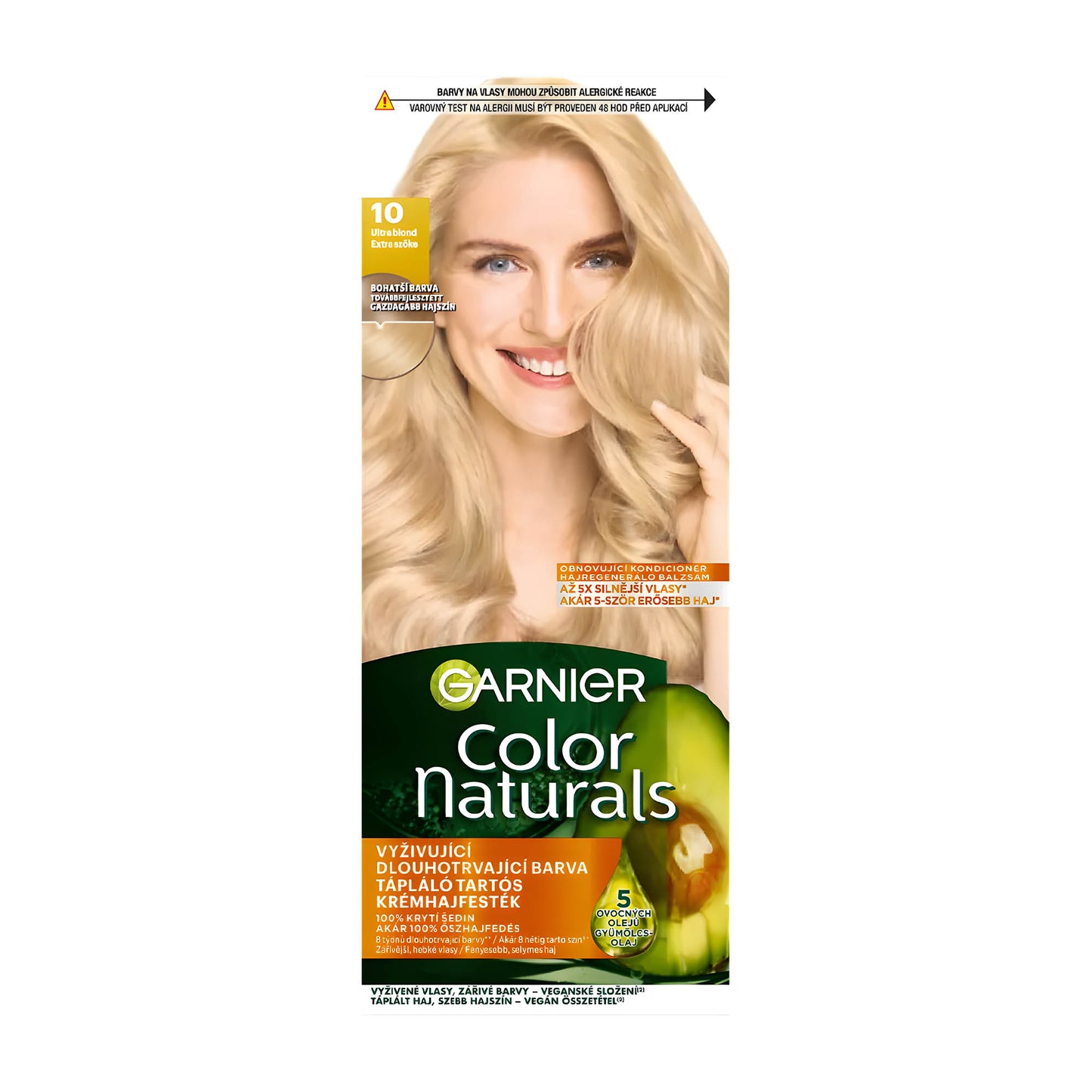 Garnier Color Naturals 10 Ultra Blonde pflegende permanente Haarfarbe