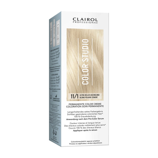 Clairol Professional Color Studio 11/1 Ultra Helles Aschblond Haarfarbe