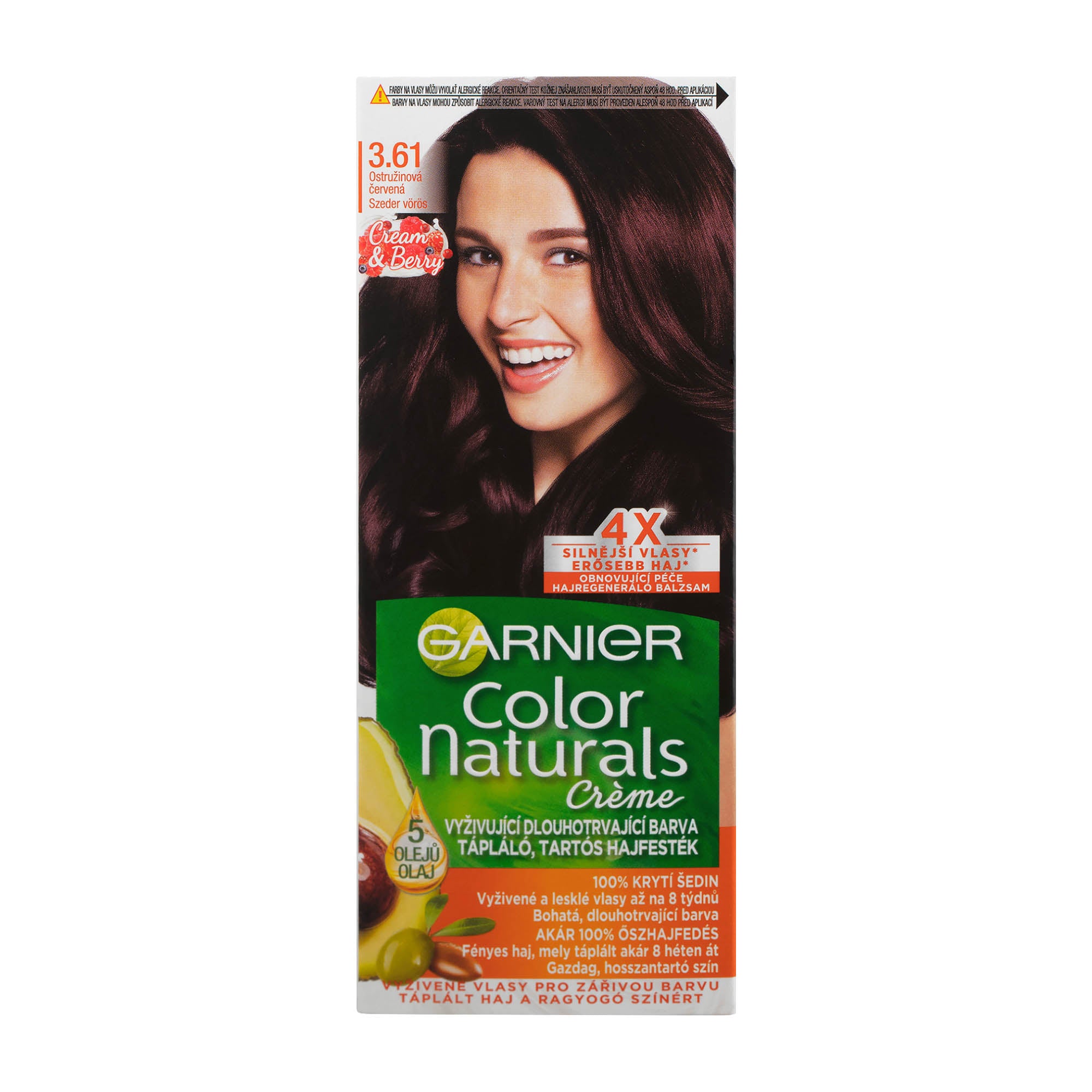 Garnier Color Naturals 3.61 Beerenrot Haarfarbe