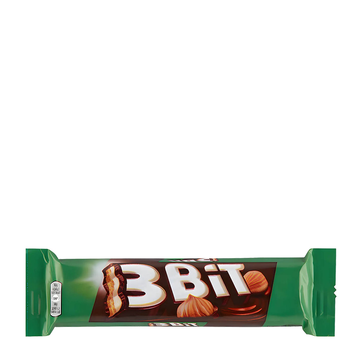 3Bit Milk Chocolate & Hazelnut Biscuit Bar, 46 g