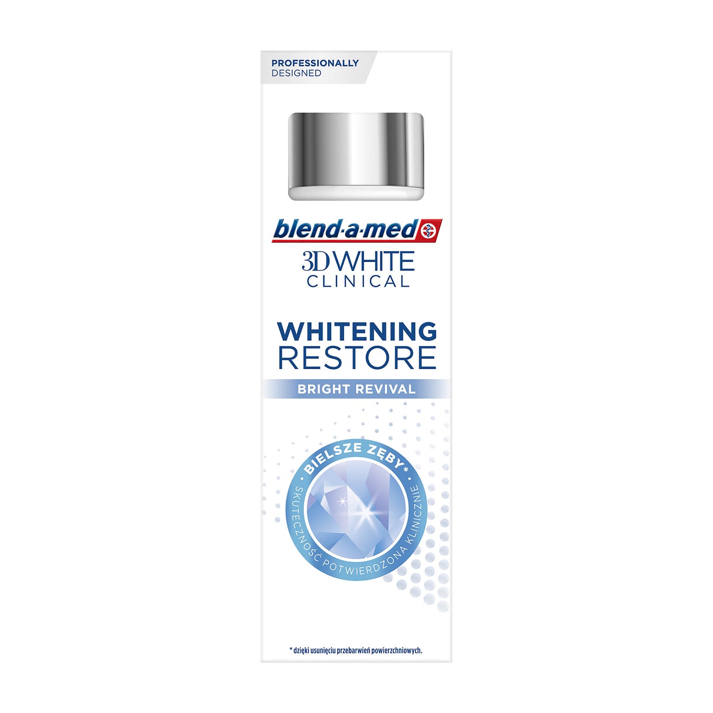 blend-a-med 3D White Clinical bright revival toothpaste, 75 mL