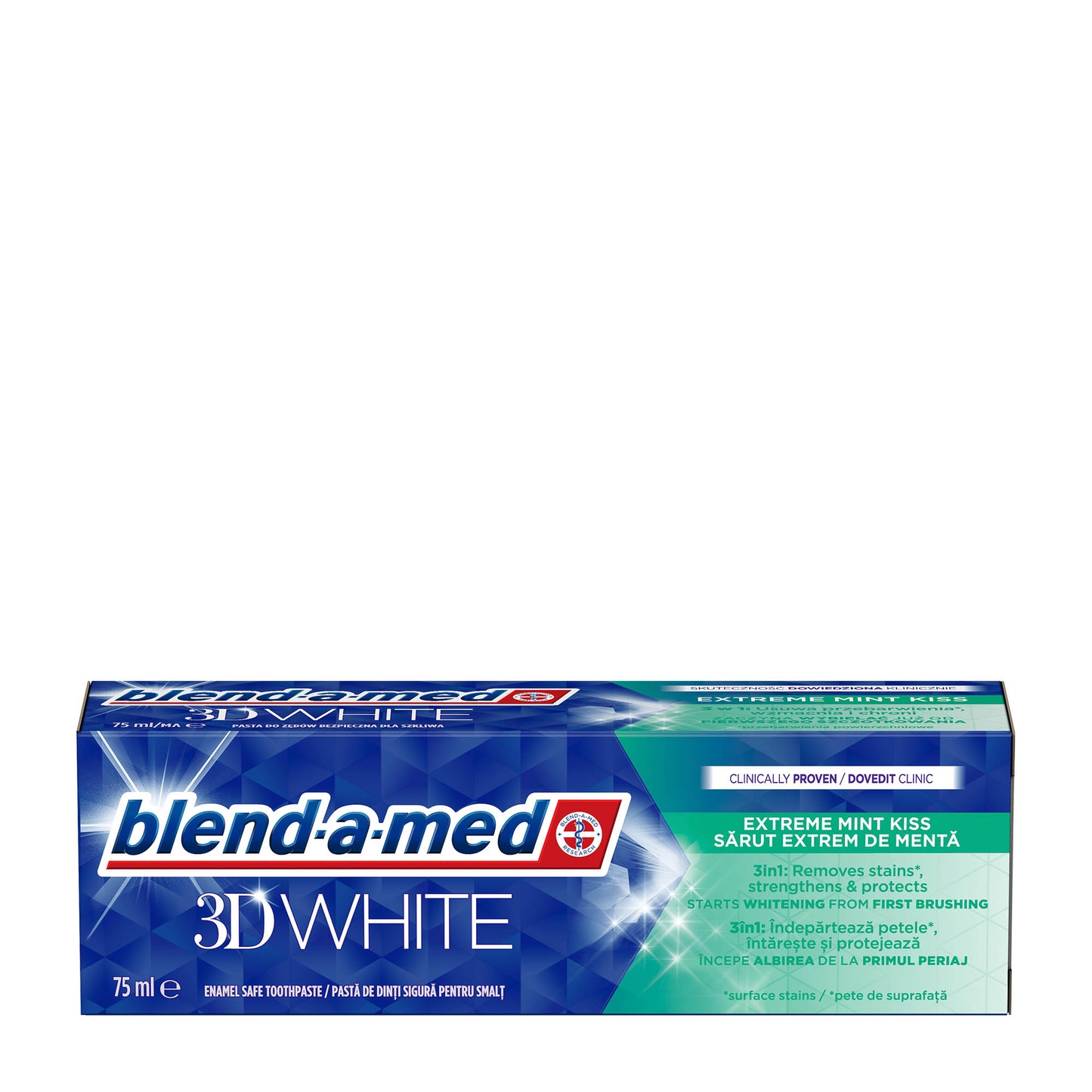 blend-a-med 3D White Extreme Mint Kiss Zahnpasta, 75 ml