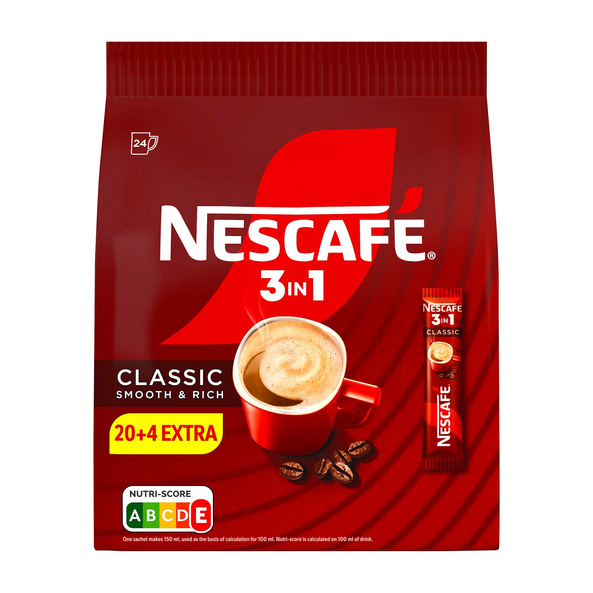 Nescafé 3 en 1 classique Café instantané