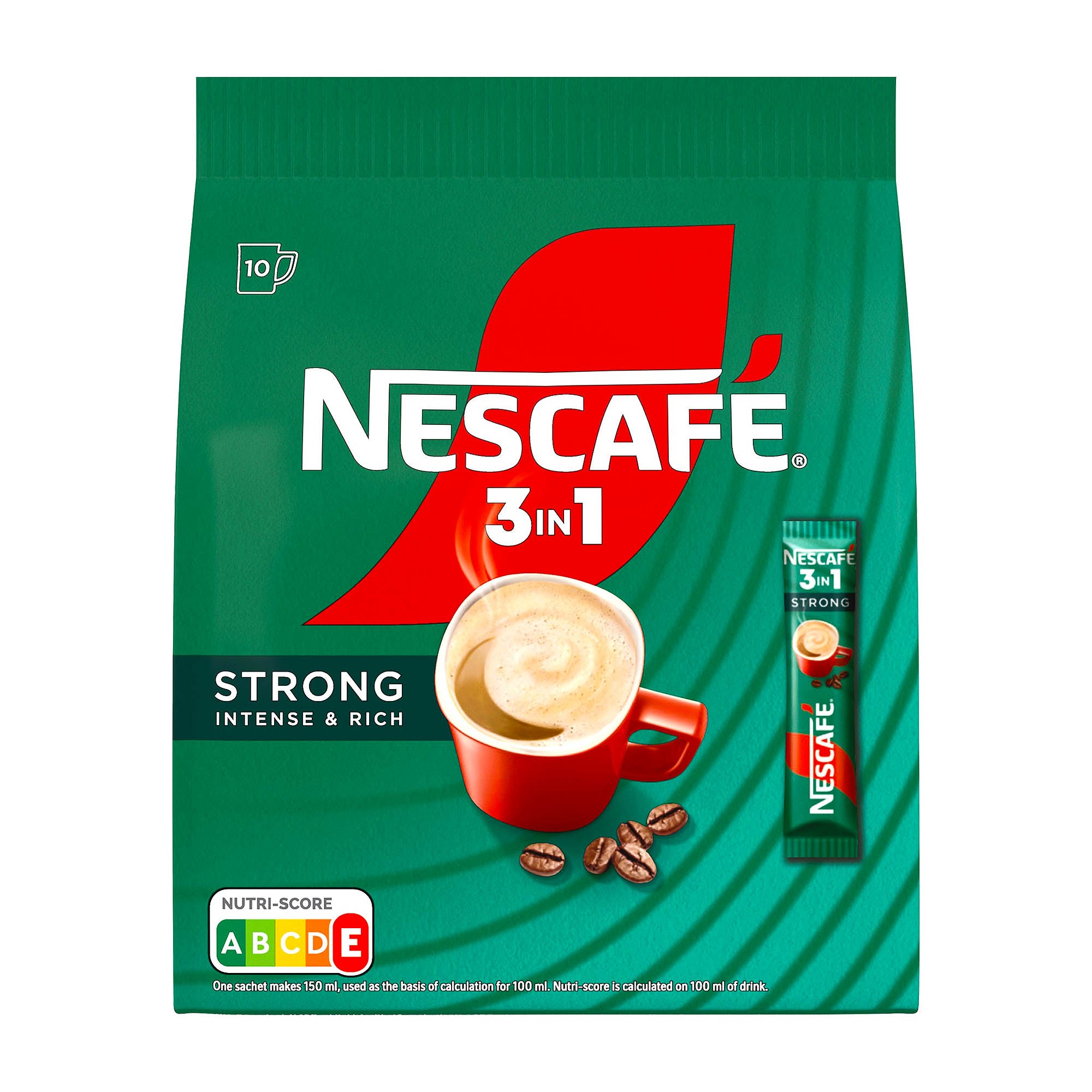 Nescafé 3 en 1 Fort Café instantané