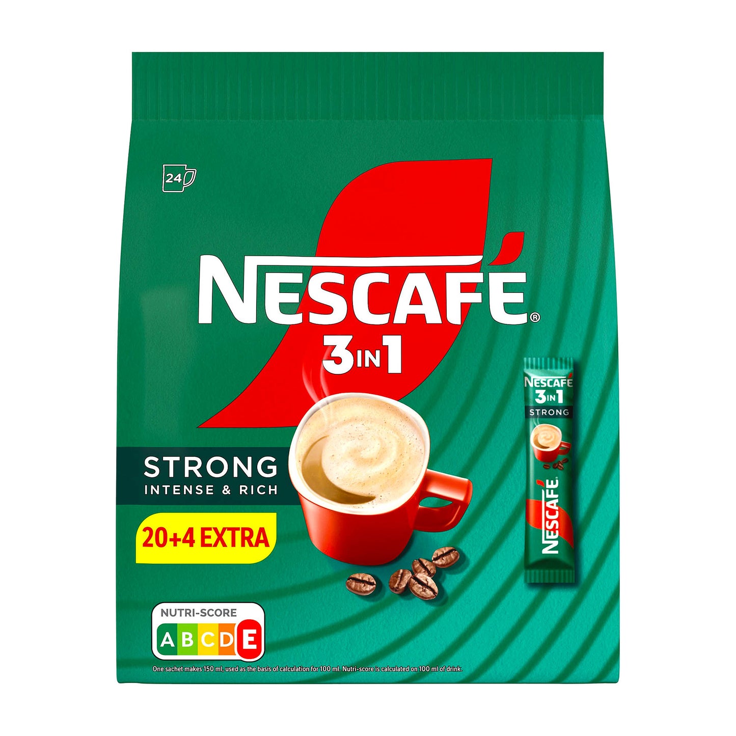 Nescafe 3in1 Starker Instantkaffee