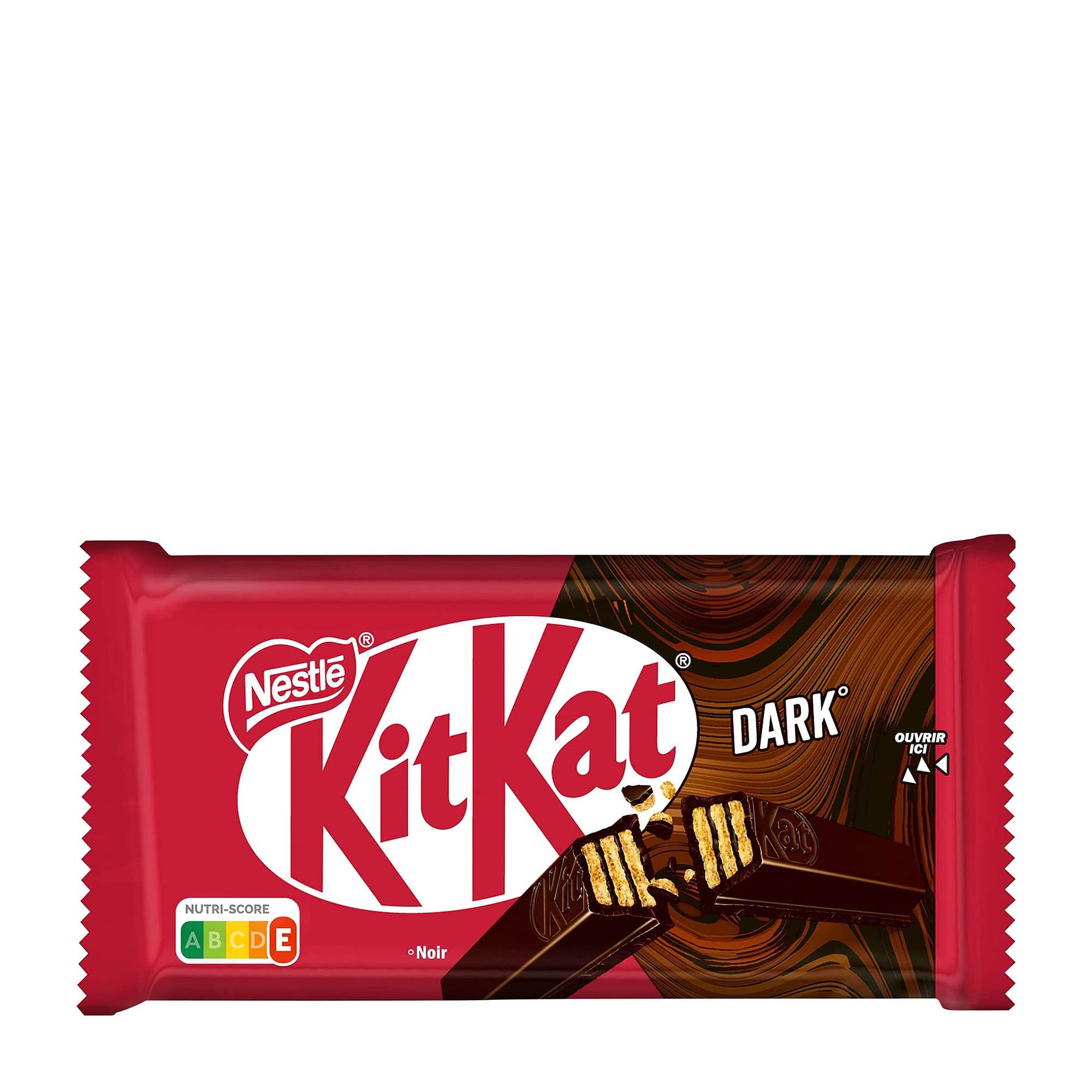KitKat 4 Fingers Barre de gaufrettes au chocolat noir, 41,5 g