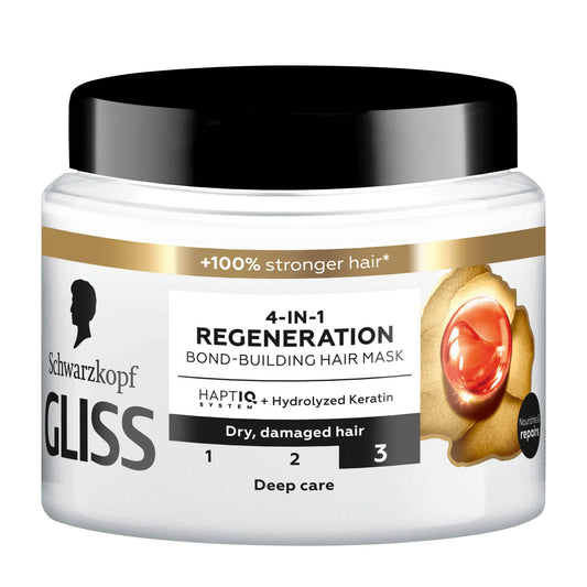 Schwarzkopf Gliss 4in1 Regeneration hair mask, 400 mL