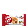 7 Days Hazelnut croissant packaging on a white background