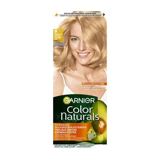 Garnier Color Naturals 9 Extra Light Blonde nourishing permanent hair color