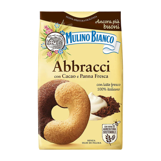 Mulino Bianco Abbracci Milch-Kakao-Kekse, 350 g