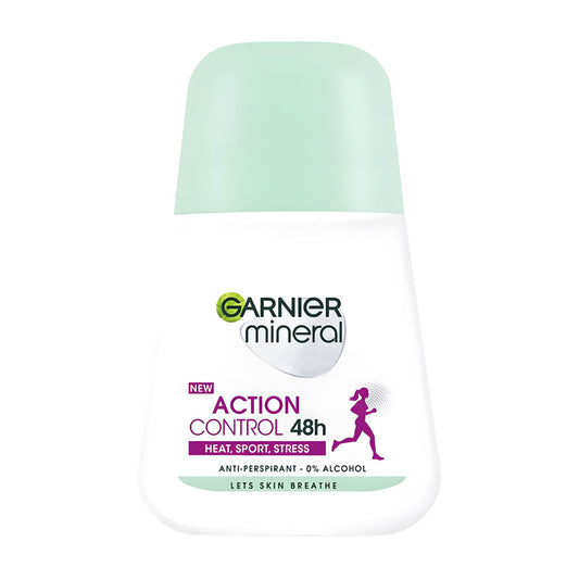 Garnier Mineral Action Control 48h Antitranspirant Roll-on, 50 ml