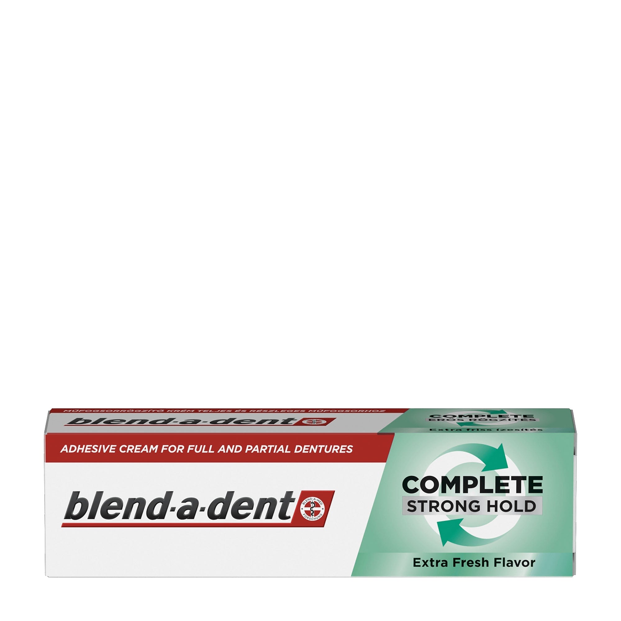 blend-a-dent Complete extra fresh flavor denture adhesive cream, 47 g