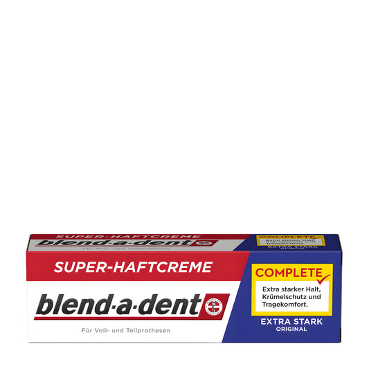 blend-a-dent Extra Strong Original denture adhesive cream, 47 g