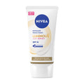Nivea Luminous630 Anti Spot Advanced Hand Cream tube on a white background.