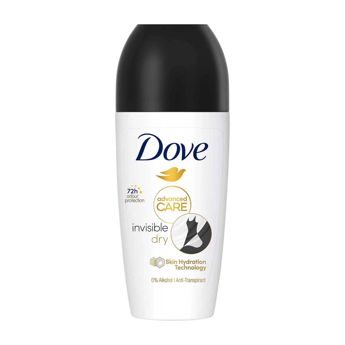 Dove Advanced Care Invisible Dry 72h Antitranspirant Roll-On, 50 ml