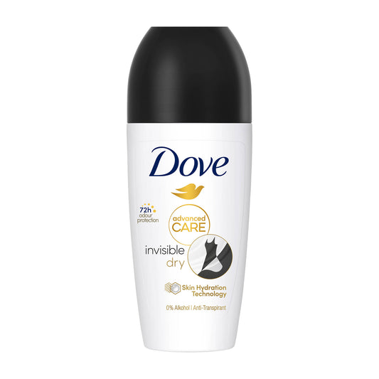 Dove Advanced Care Invisible Dry 72h anti-perspirant roll-on, 50 mL