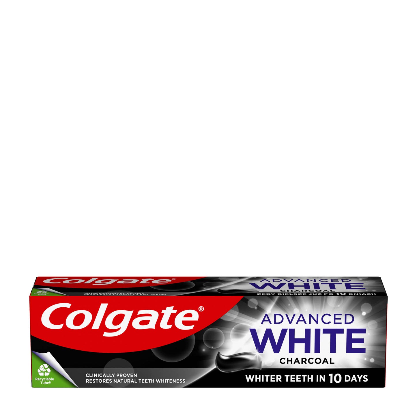 Colgate Advanced White charcoal toothpaste, 75 mL