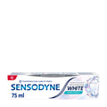 Sensodyne Advanced White Enamel Defence toothpaste packaging on a white background