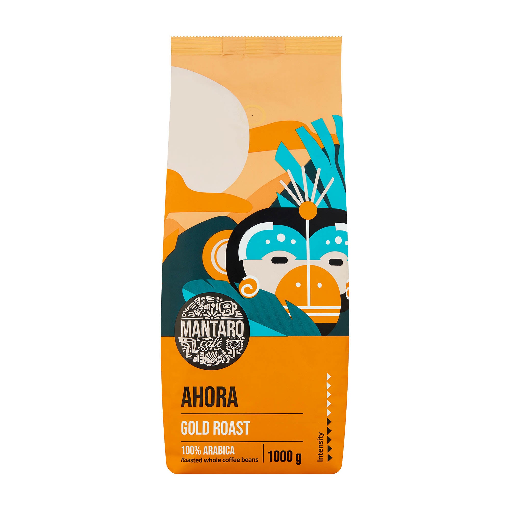 Mantaro Cafe Ahora gold roast coffee beans, 1000 g