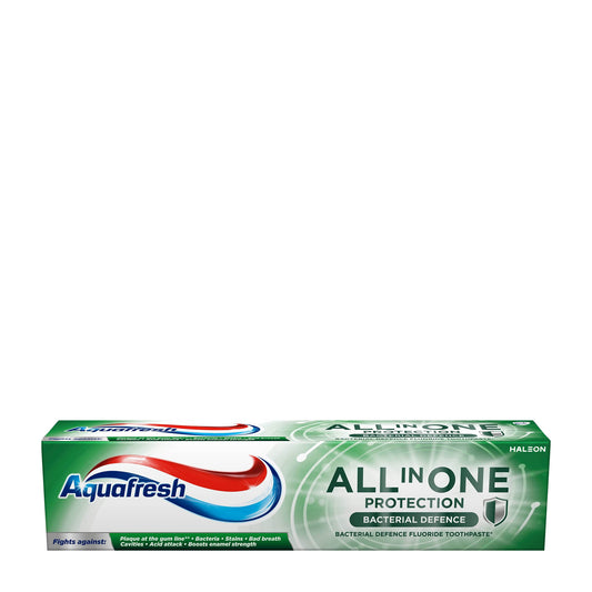 Aquafresh All in one Protection bacterial defence toothpaste, 75 mL