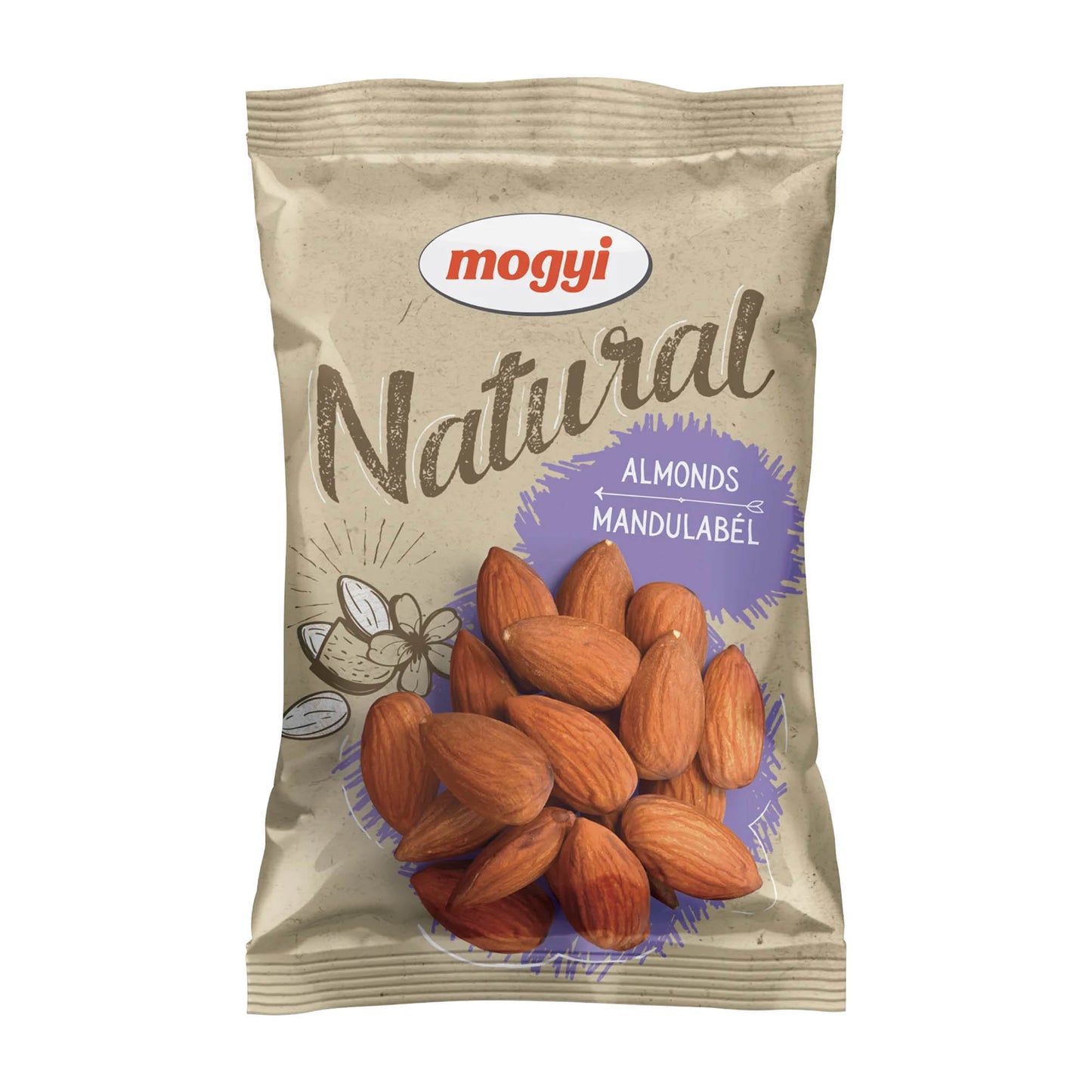 Mogyi Almonds natural raw, 100 g