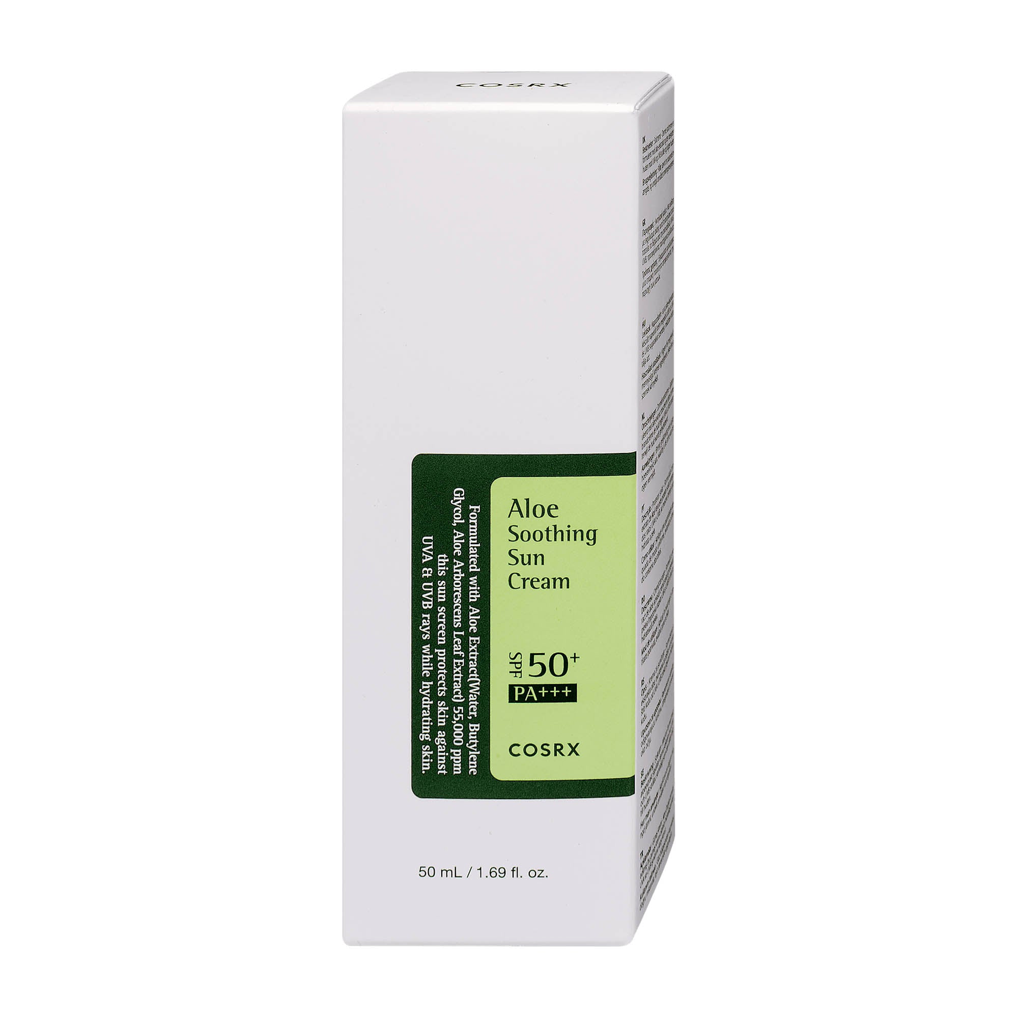 COSRX Crème solaire apaisante Aloe SPF 50+, 50 ml