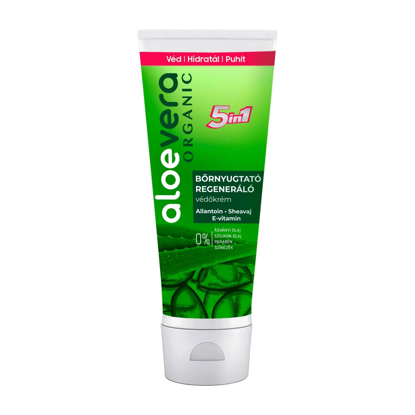 Aloe Vera Organic 5in1 soothing protecting cream, 100 mL