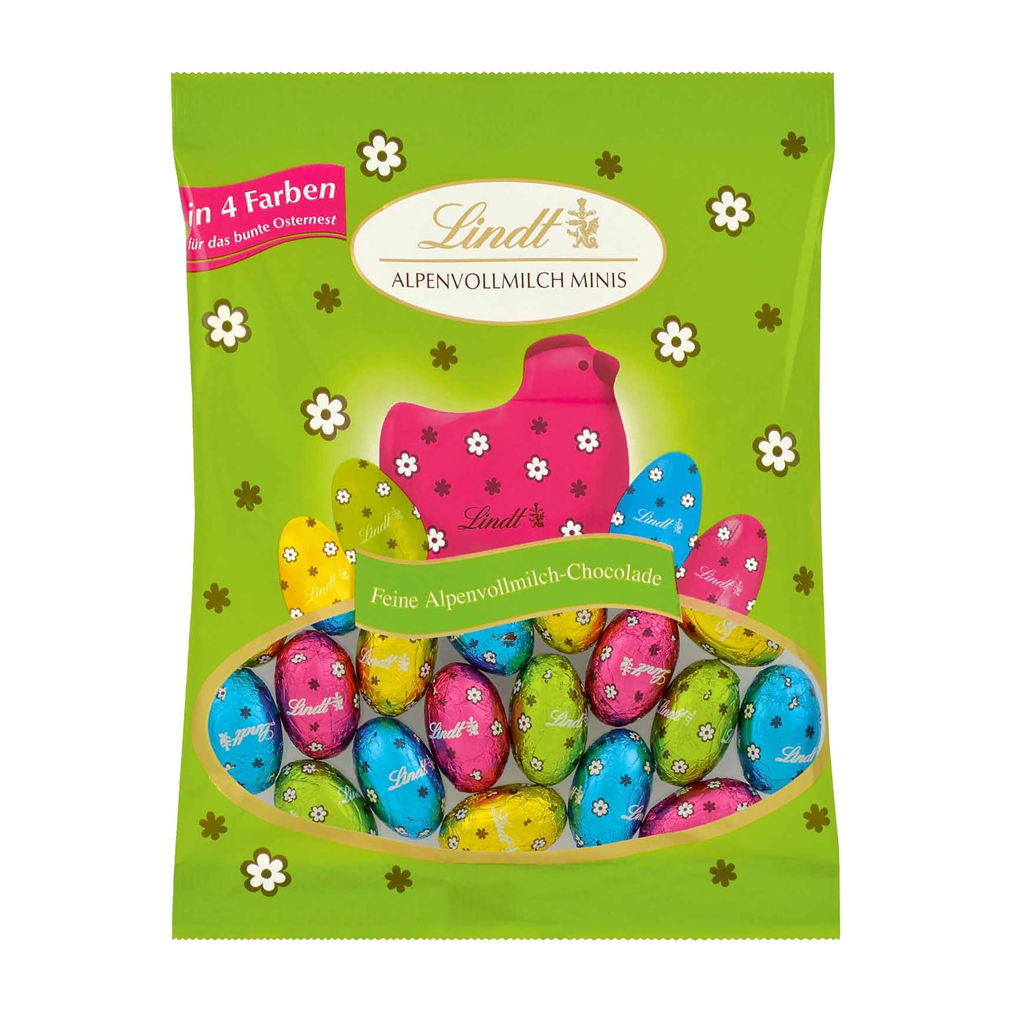 Lindt Deko Edition Alpenvollmilch Mini-Eier, 180 g