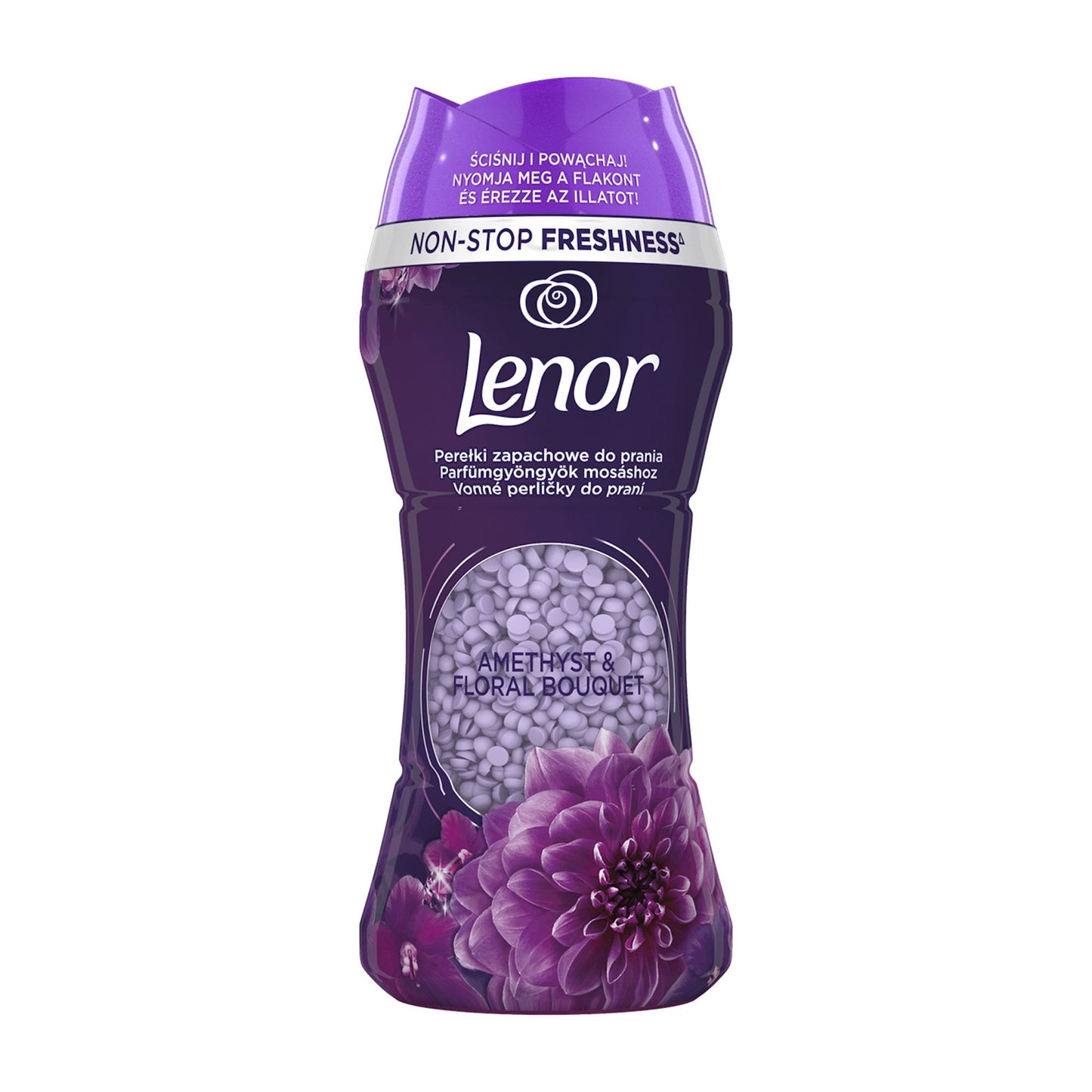 Lenor Amethyst & Floral Bouquet laundry perfume pearls, 210 g