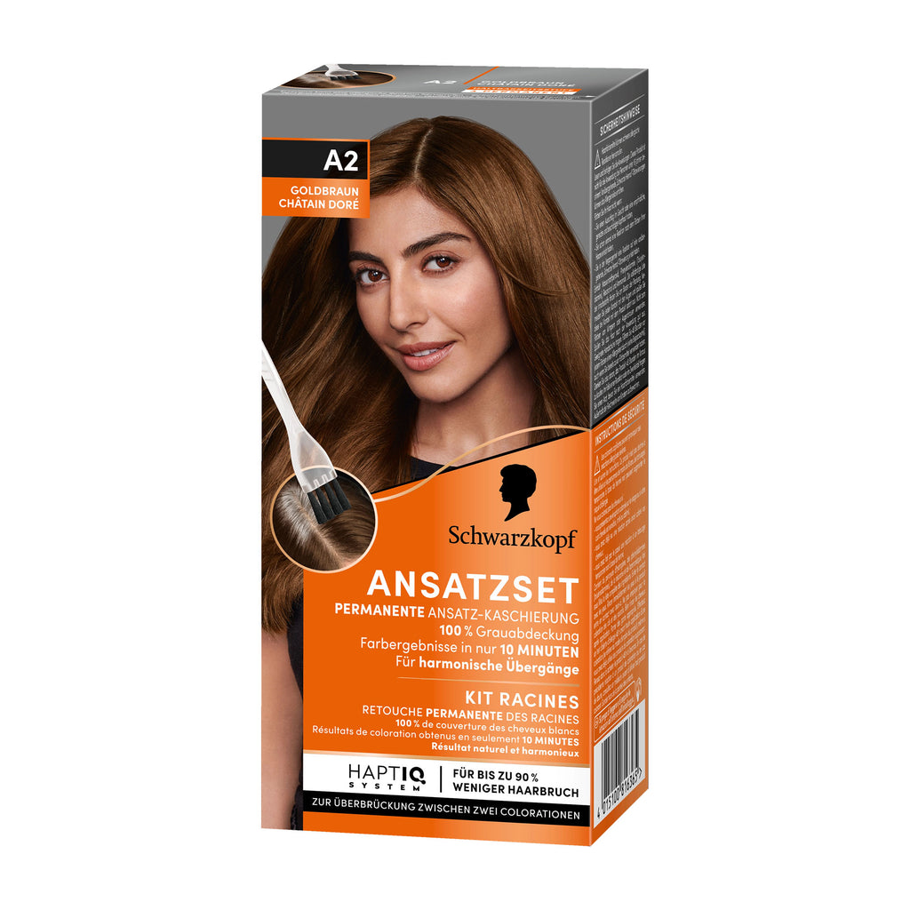 Schwarzkopf Ansatzset A2 Goldbraun, 1 St