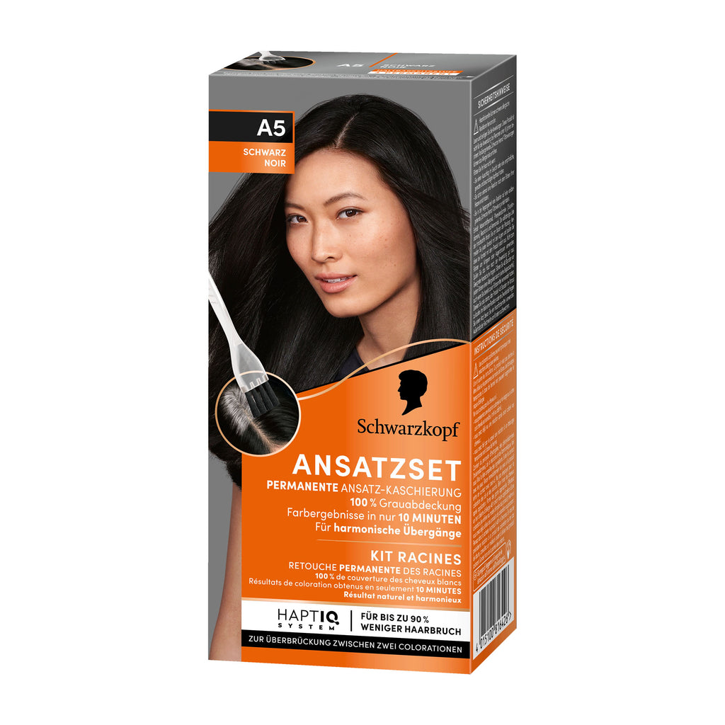 Schwarzkopf Ansatzset A5 Schwarz, 1 St