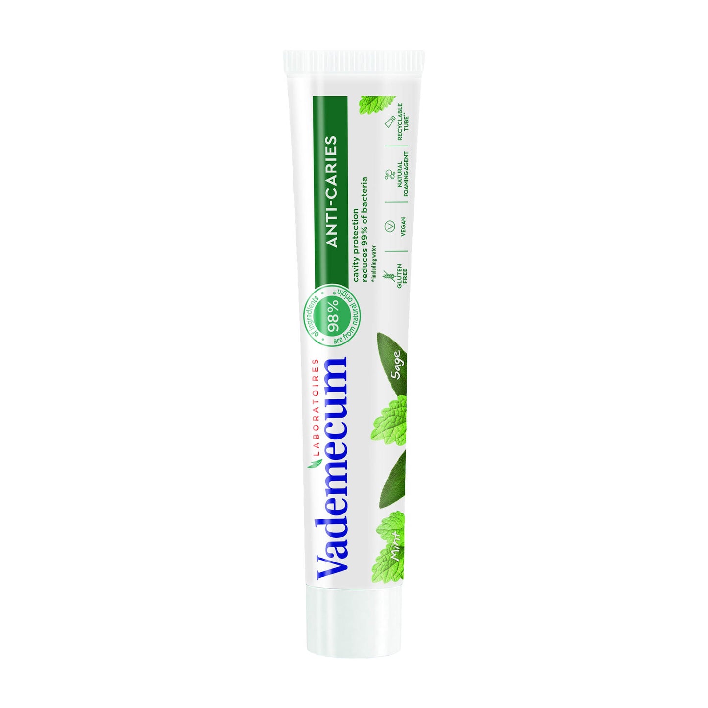 Vademecum Anti-caries toothpaste, 75 mL