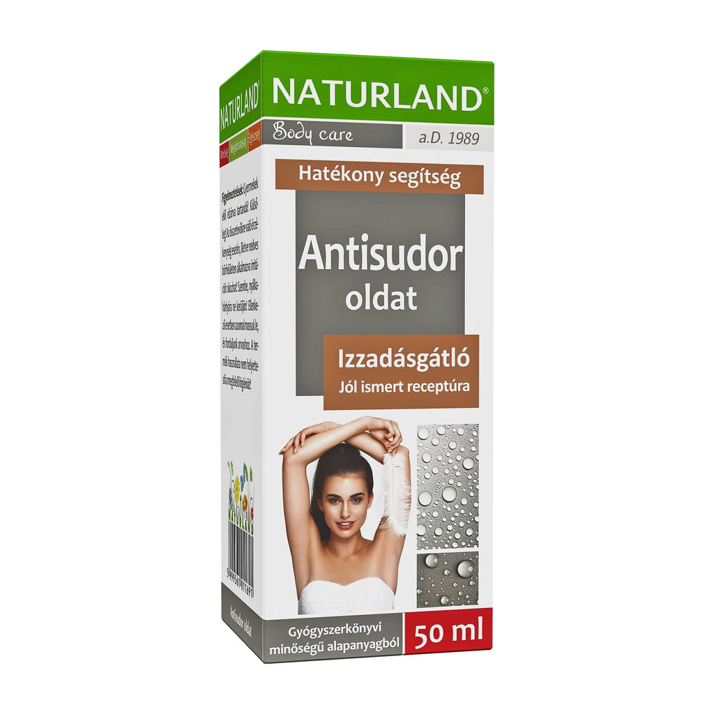 Naturland Antisudor anti-perspirant solution, 50 mL