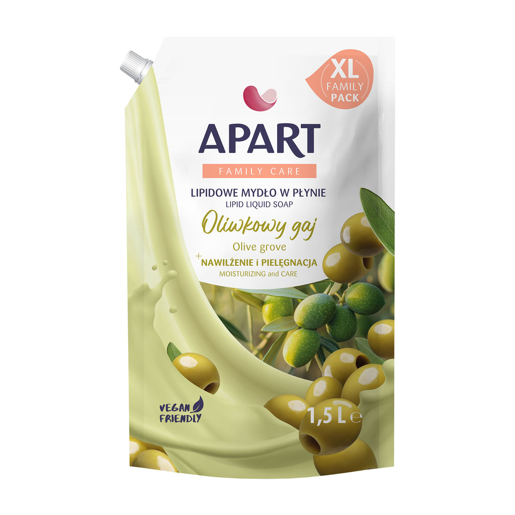 APART Olive Grove lipid liquid soap refill, 1500 mL