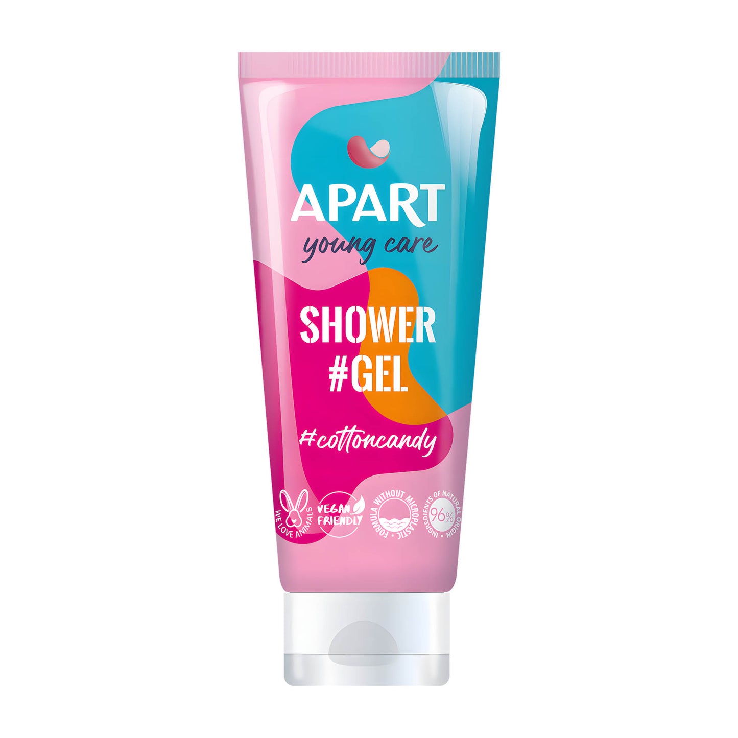 APART Young Care #cottoncandy Duschgel, 200 ml