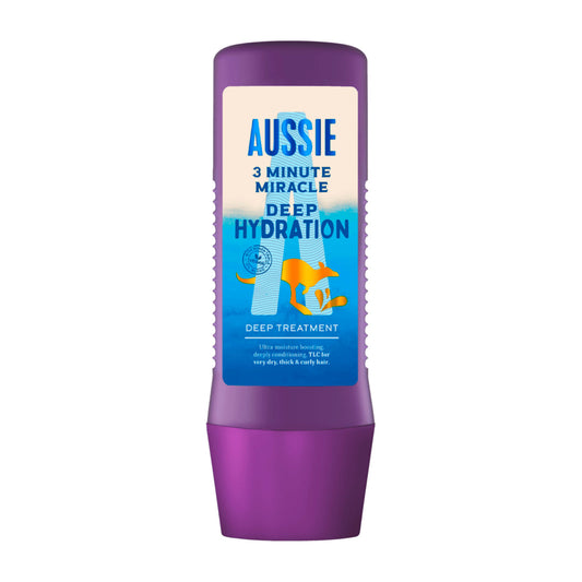 Aussie Deep Hydration 3 minute miracle deep treatment, 225 mL