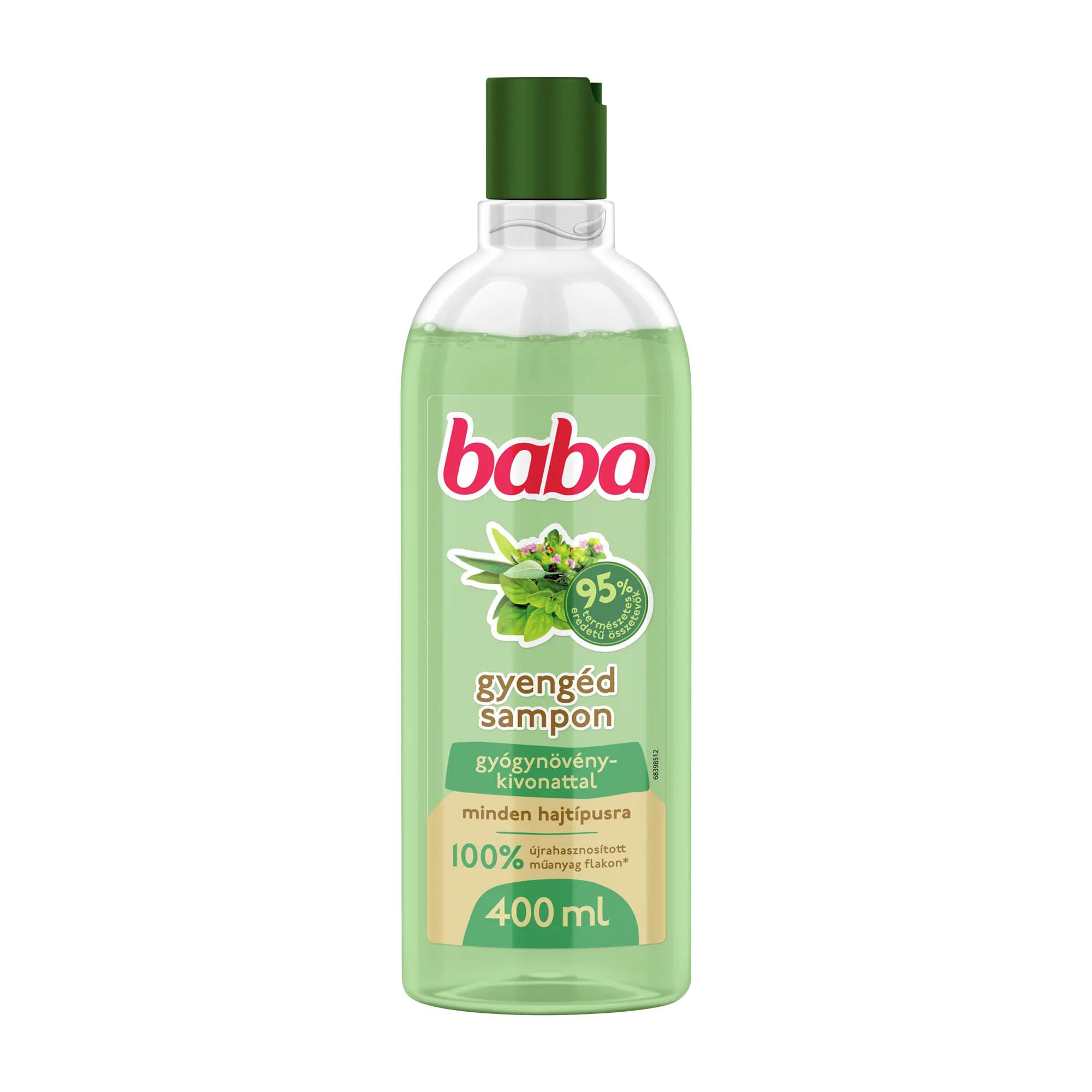 Baba Shampooing doux aux herbes, 400 ml