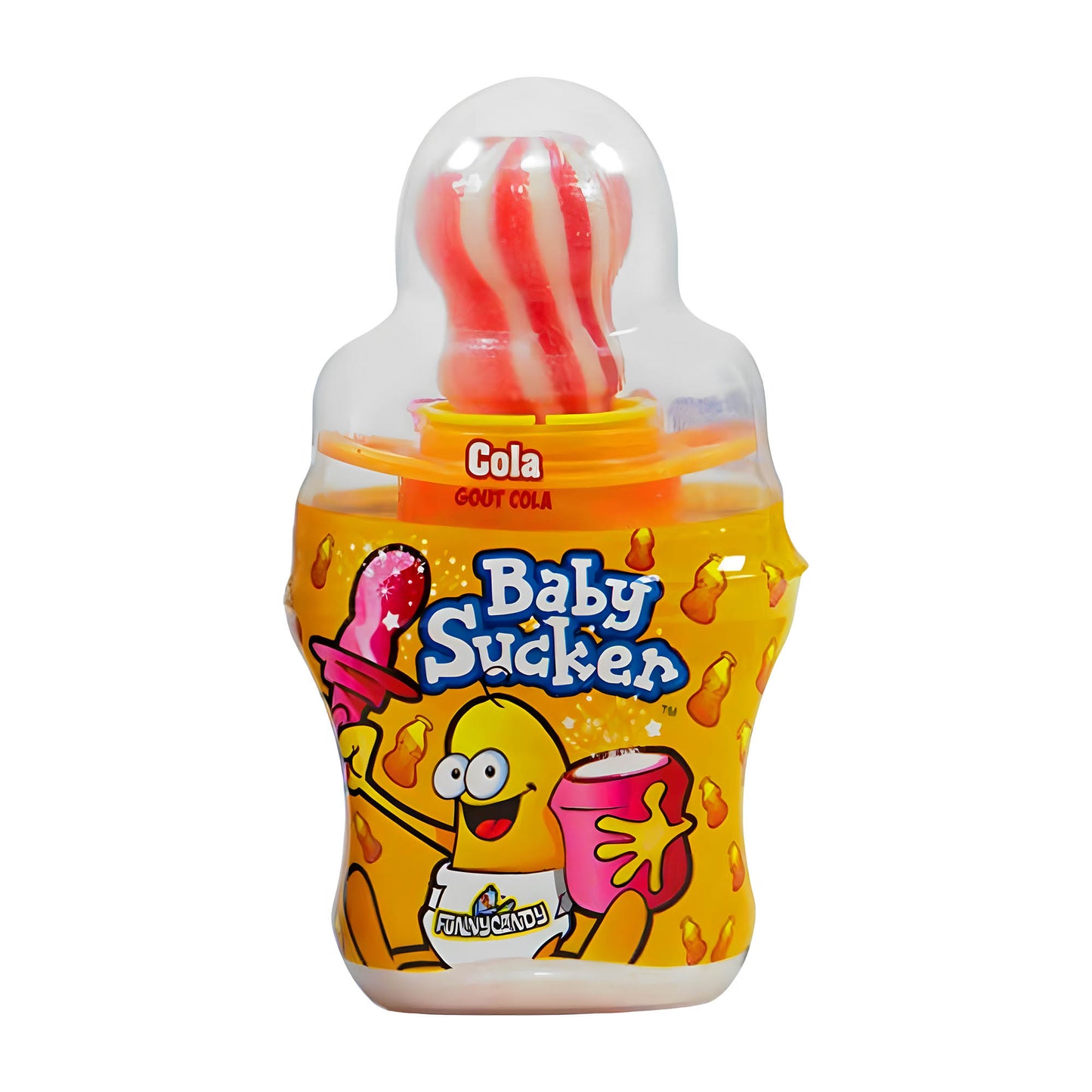 FunnyCandy Baby Sucker Lutscher & Pulver, 32 g