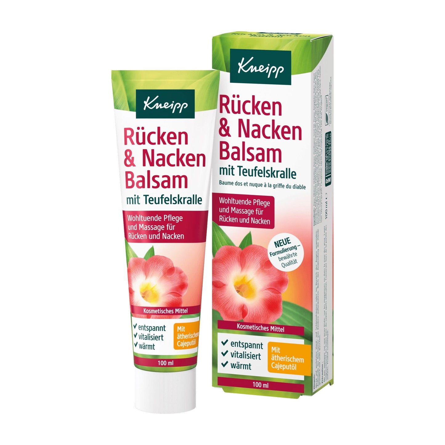 Kneipp Back & Neck balm with devil's claw, 100 mL