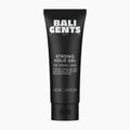 A black squeeze tube of Bali Gents Strong Hold Gel for strong looks, displayed on a clean white background.