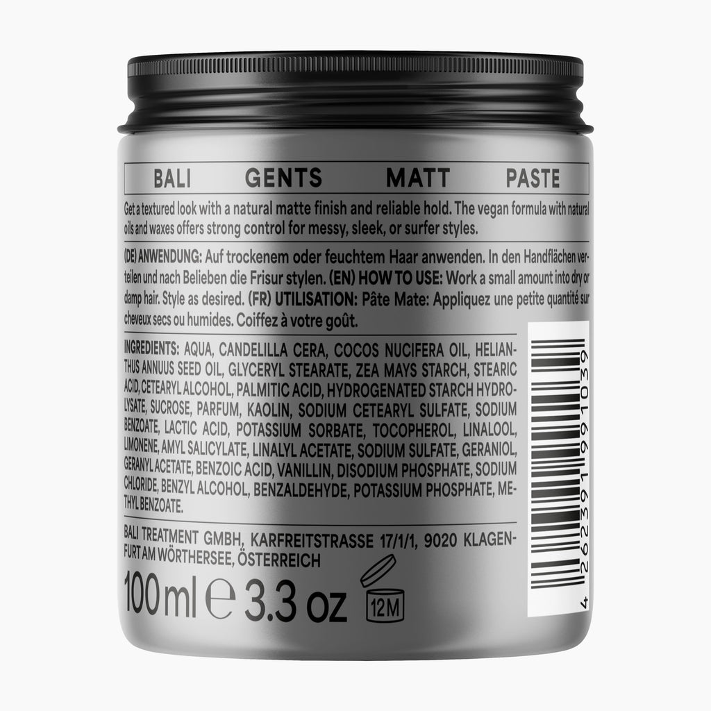 BALI GENTS Pasta Modellante MATT PASTE Beach Vibes, 100 ml